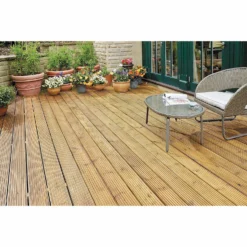 Ronseal Ultimate Protection Decking Oil Natural Pine - 2.5L -Best Paint Shop 12804216 3514866125526234