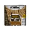Ronseal Ultimate Protection Decking Oil Teak - 2.5L