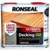 Ronseal Ultimate Protection Decking Oil Dark Oak - 2.5L