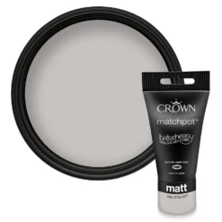 Crown Walls & Ceilings Matt Emulsion Cloud Burst - Tester 40ml