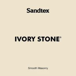 Sandtex Ultra Smooth Masonry Paint - Ivory Stone - 150ml -Best Paint Shop 12804566 1894870274540979