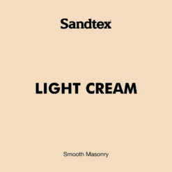 Sandtex Ultra Smooth Masonry Paint - Light Cream - 150ml -Best Paint Shop 12804747 7274870274572620