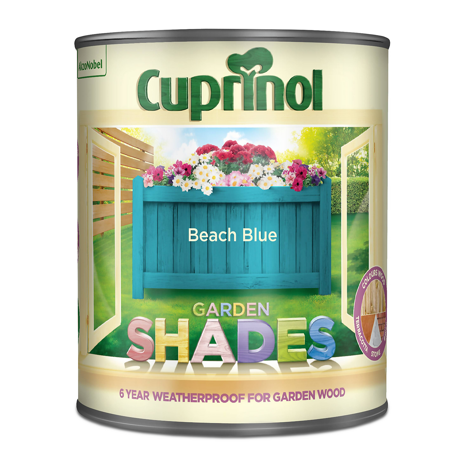 Cuprinol Garden Shades Beach Blue - 1L Cuprinol Garden Shades Beach Blue - 1L -Best Paint Shop 12804779 1294949840784903