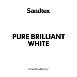 Sandtex® Ultra Smooth Masonry Paint Pure Brilliant White - 12L -Best Paint Shop 12804843 1604870267935492