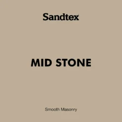 Sandtex Ultra Smooth Masonry Paint - Mid Stone - 150ml -Best Paint Shop 12805837 1574870274572605