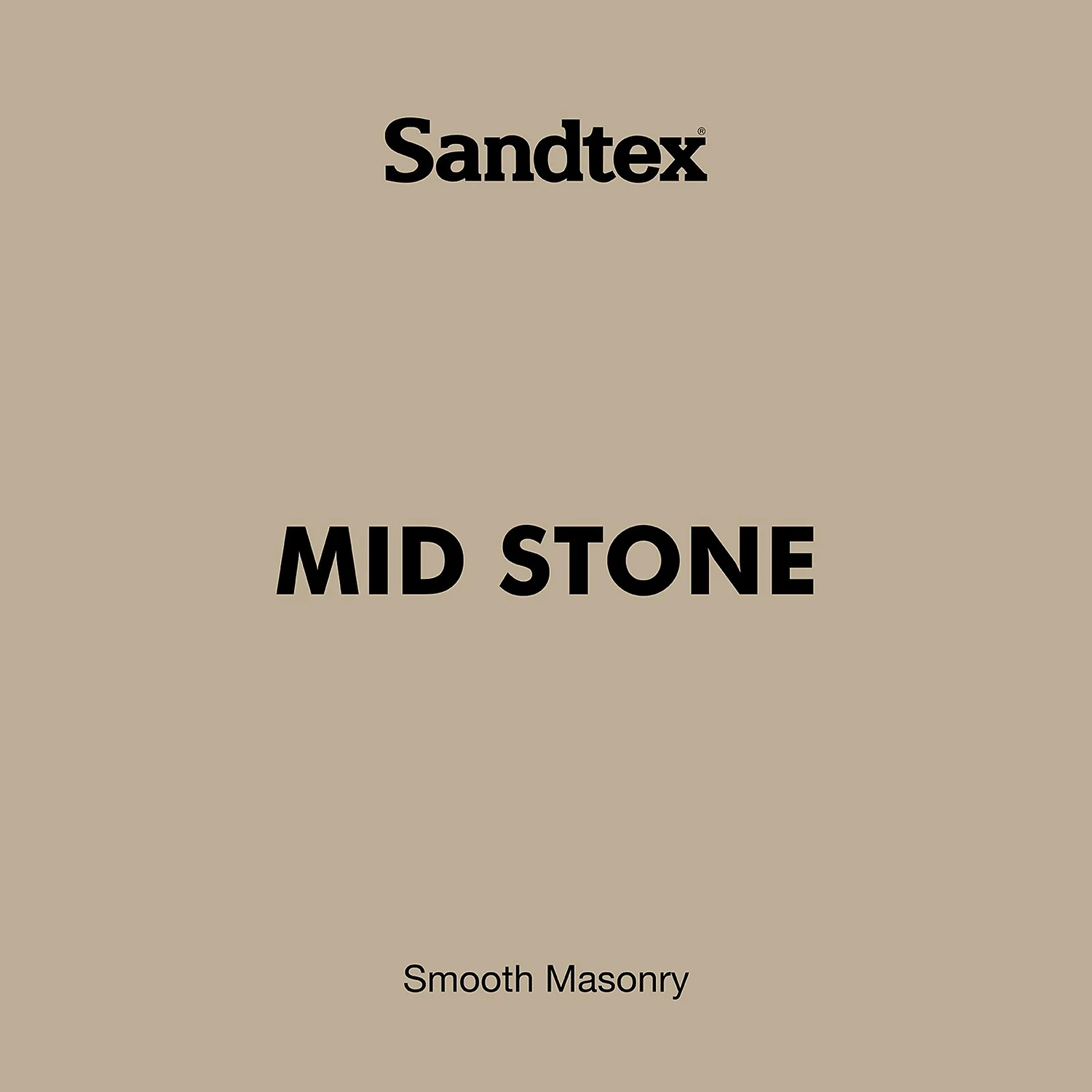 Sandtex® Ultra Smooth Masonry Paint Mid Stone - 2.5L Sandtex® Ultra Smooth Masonry Paint Mid Stone - 2.5L -Best Paint Shop 12806232 4334870278645897