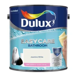 Dulux Easycare Bathroom Jasmine White - Soft Sheen Paint - 2.5L -Best Paint Shop 12806257 7294832955605325