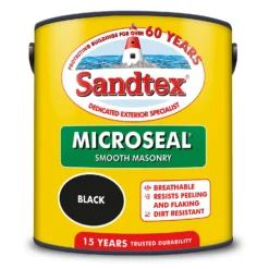 Sandtex® Ultra Smooth Masonry Paint Black - 2.5L 7 Sandtex® Ultra Smooth Masonry Paint Black - 2.5L -Best Paint Shop 12806289 1804871255885295