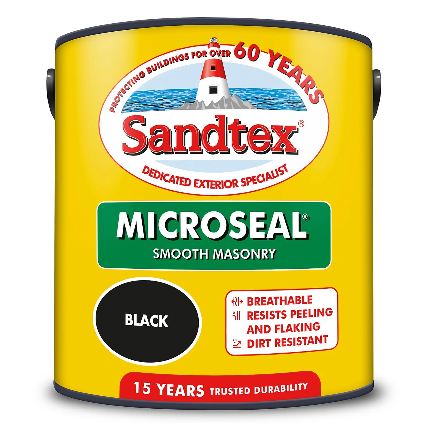 Sandtex® Ultra Smooth Masonry Paint Black - 2.5L Sandtex® Ultra Smooth Masonry Paint Black - 2.5L -Best Paint Shop 12806289 1804871255885295