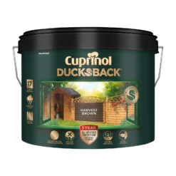 Cuprinol 5 Year Ducksback - Harvest Brown - 9L