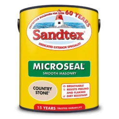 Sandtex® Ultra Smooth Masonry Paint Country Stone - 5L -Best Paint Shop 12807630 1814871495962659