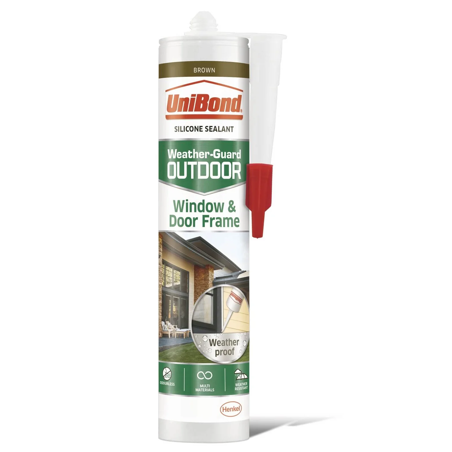 UniBond Sealant Window and Door Frame Brown 392g UniBond Sealant Window And Door Frame Brown 392g -Best Paint Shop 12807856 4624831884333774