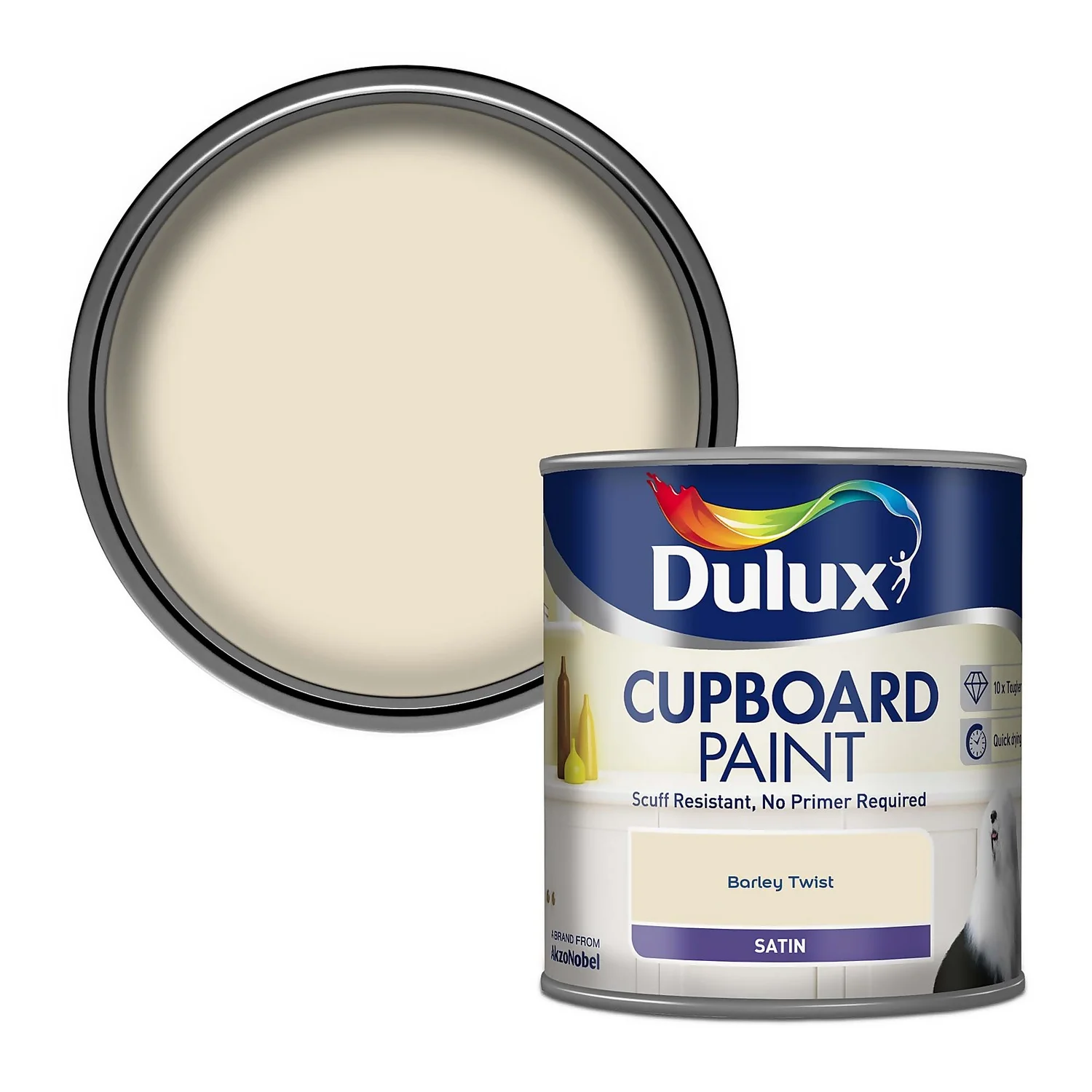 Dulux Realife Cupboard Paint Barley White - 600ml Dulux Realife Cupboard Paint Barley White - 600ml -Best Paint Shop 12807917 6734846182285897
