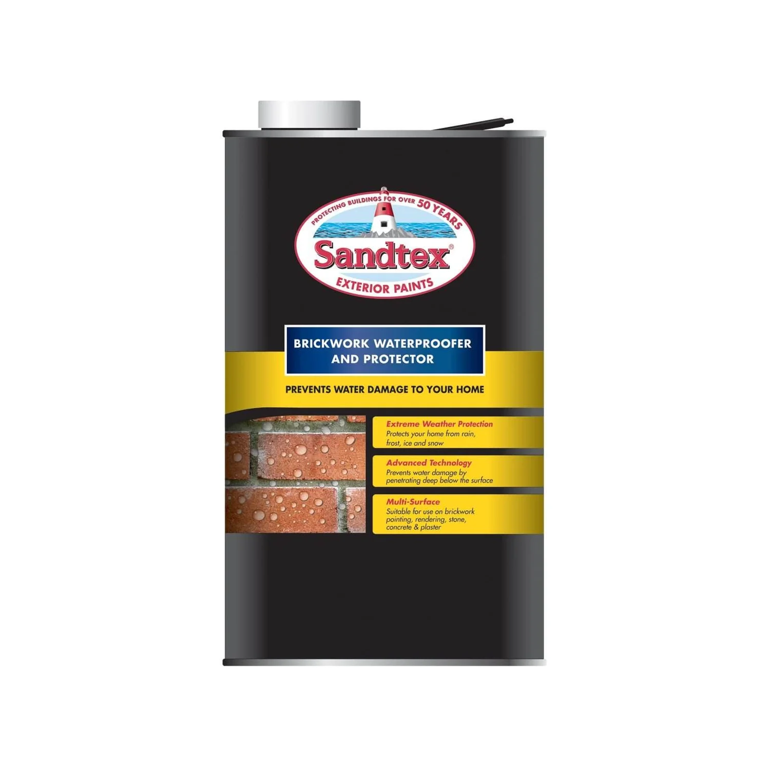 Sandtex Brickwork Waterproofer & Protector - 5L Sandtex Brickwork Waterproofer & Protector - 5L -Best Paint Shop 12808263 4024831965331980