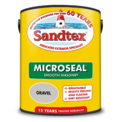 Sandtex® Ultra Smooth Masonry Paint Gravel - 5L -Best Paint Shop 12808265 2104871499585714