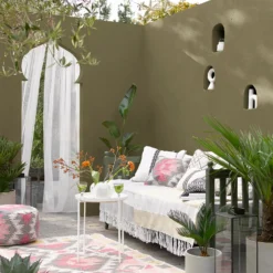 Sandtex® Ultra Smooth Masonry Paint Olive - 5L -Best Paint Shop 12808376 1064871500044285