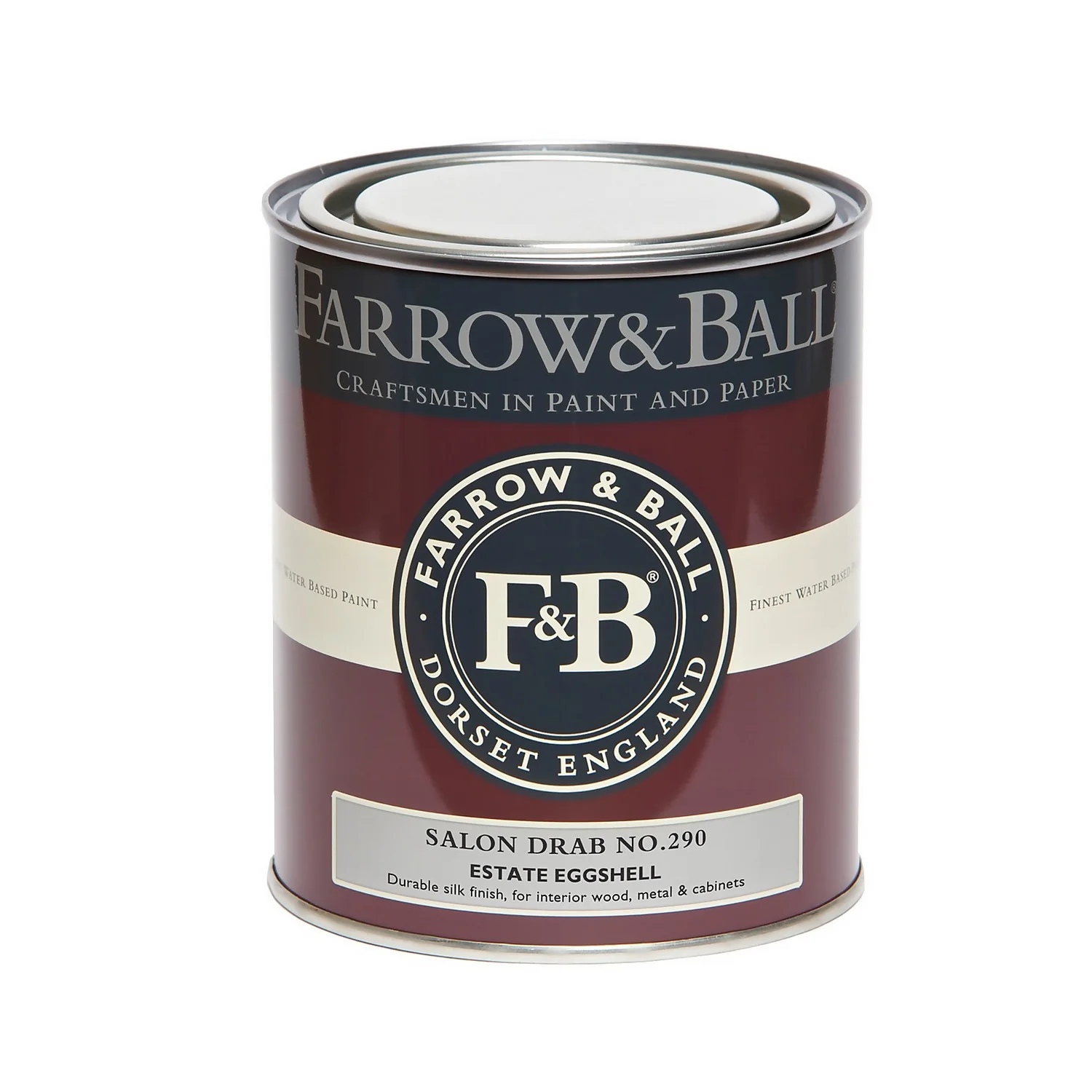 Farrow & Ball Estate Eggshell Paint Salon Drab - 750ml Farrow & Ball Estate Eggshell Paint Salon Drab - 750ml -Best Paint Shop 12808457 1794951343327724