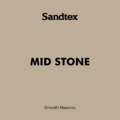 Sandtex® Ultra Smooth Masonry Paint Mid Stone - 5L -Best Paint Shop 12808538 2034871316095013
