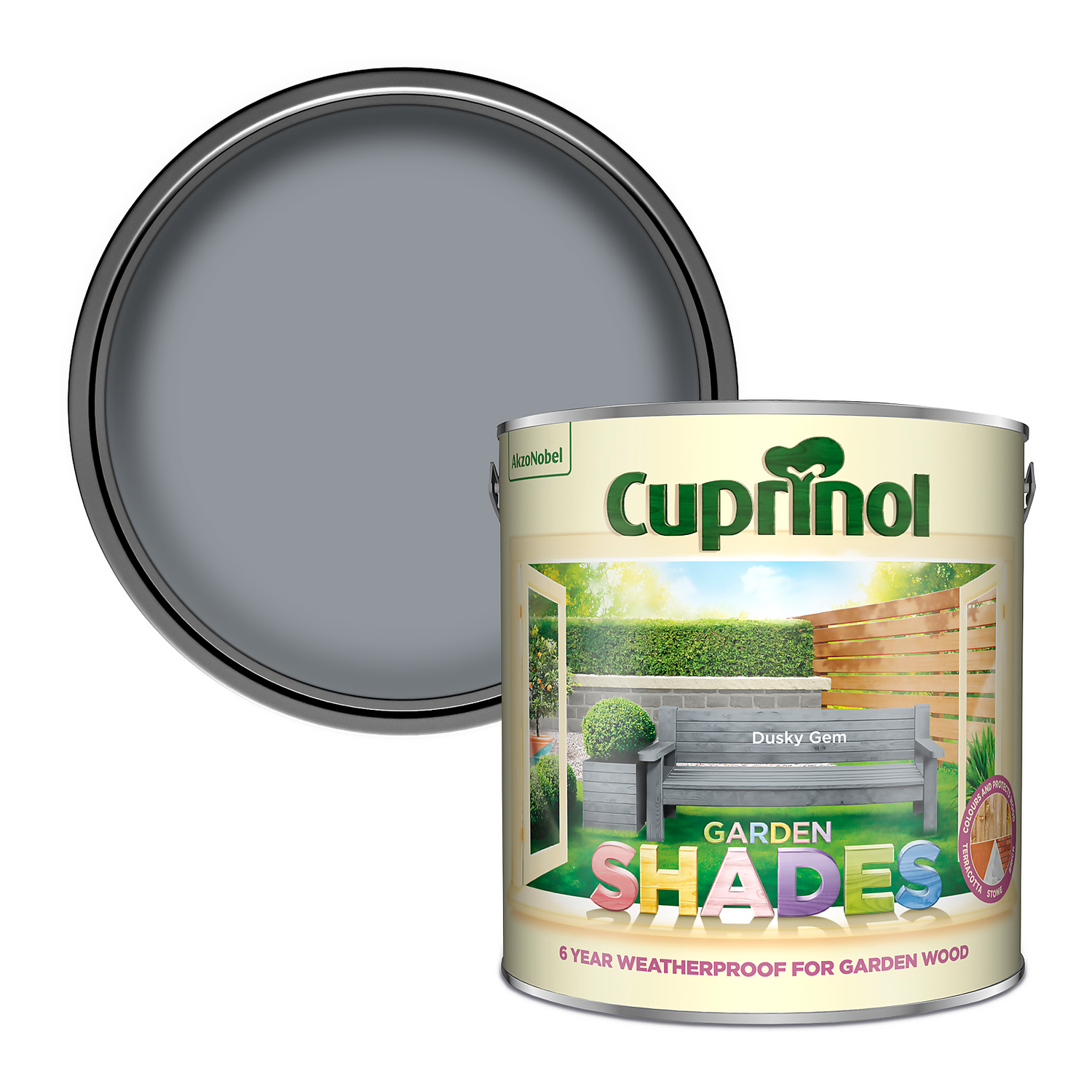 Cuprinol Garden Shades Dusky Gem - 2.5L Cuprinol Garden Shades Dusky Gem - 2.5L -Best Paint Shop 12808918 2024949841595080