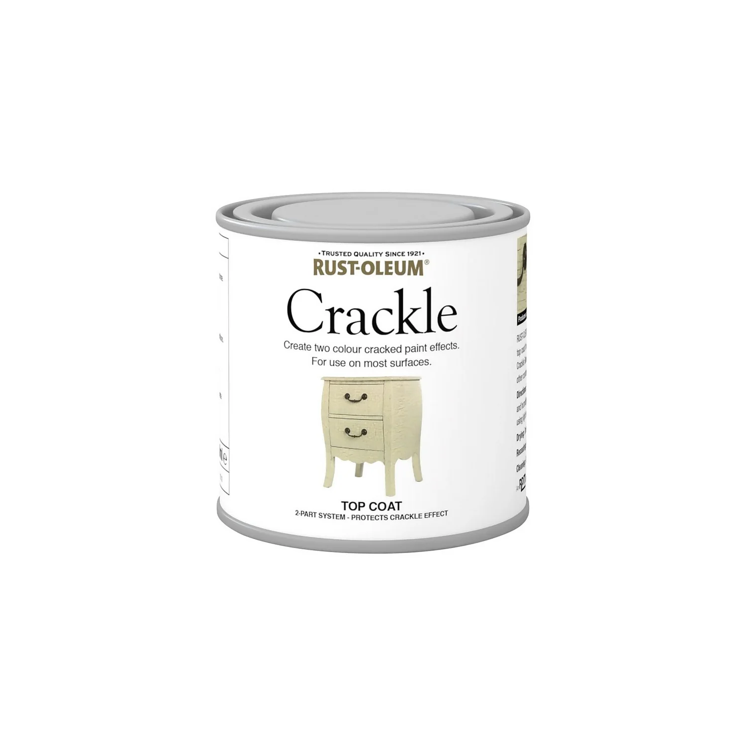 Rust-Oleum Crackle Topcoat - 250ml Rust-Oleum Crackle Topcoat - 250ml -Best Paint Shop 12809128 1244850295111594