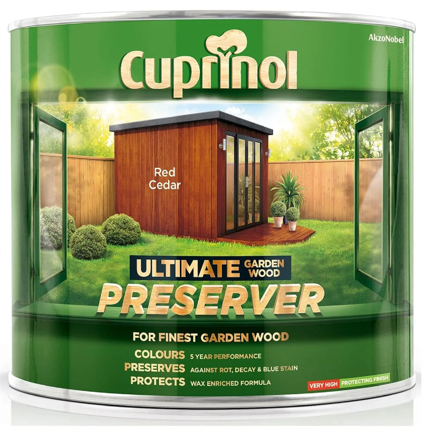 Cuprinol Ultimate Preserver - Red Cedar - 1L Cuprinol Ultimate Preserver - Red Cedar - 1L -Best Paint Shop 12809182 1444831967935764