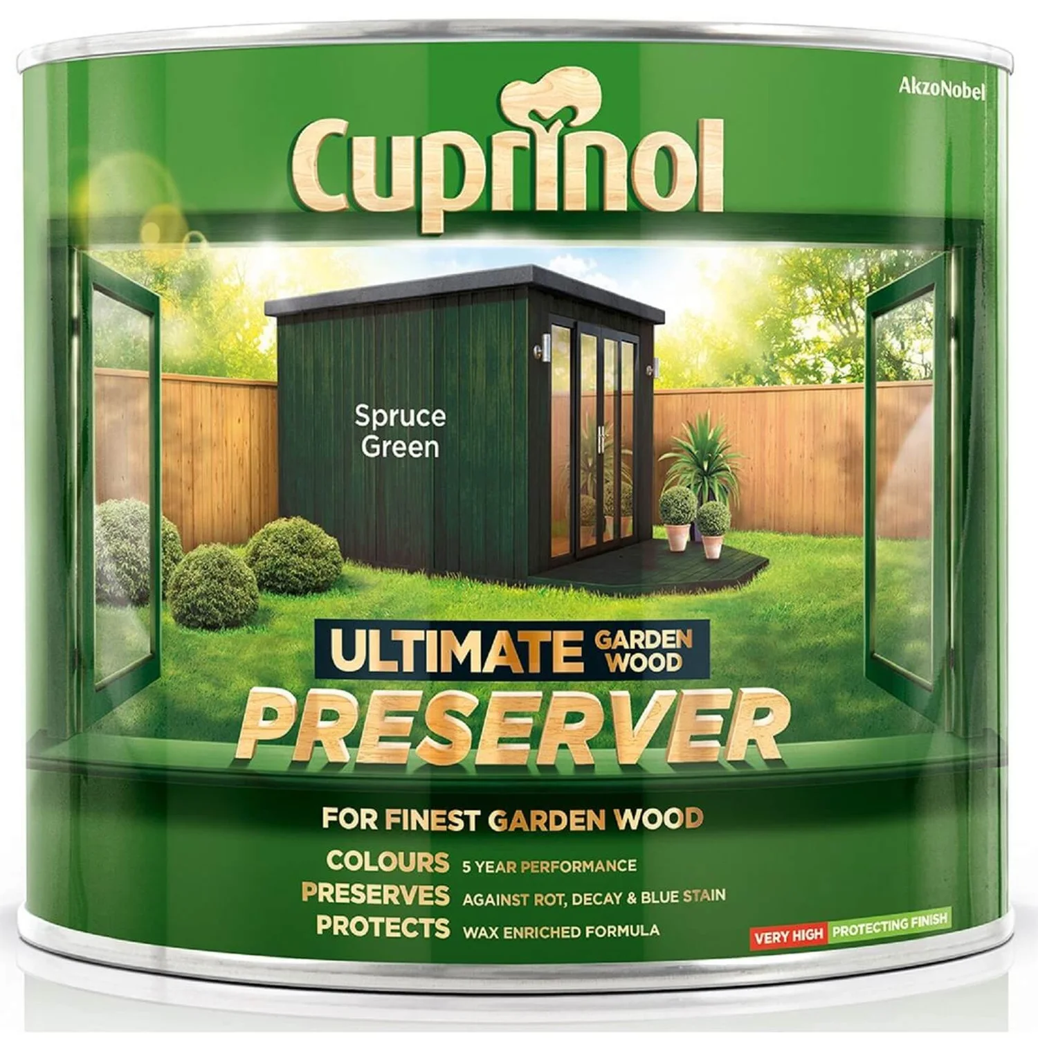 Cuprinol Ultimate Preserver - Spruce Green - 1L Cuprinol Ultimate Preserver - Spruce Green - 1L -Best Paint Shop 12809184 2834831968185874