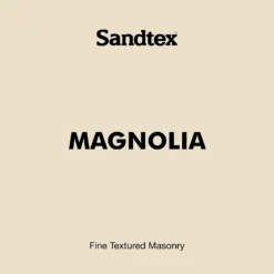 Sandtex® Textured Masonry Paint Magnolia - 5L -Best Paint Shop 12809198 1194871504845998