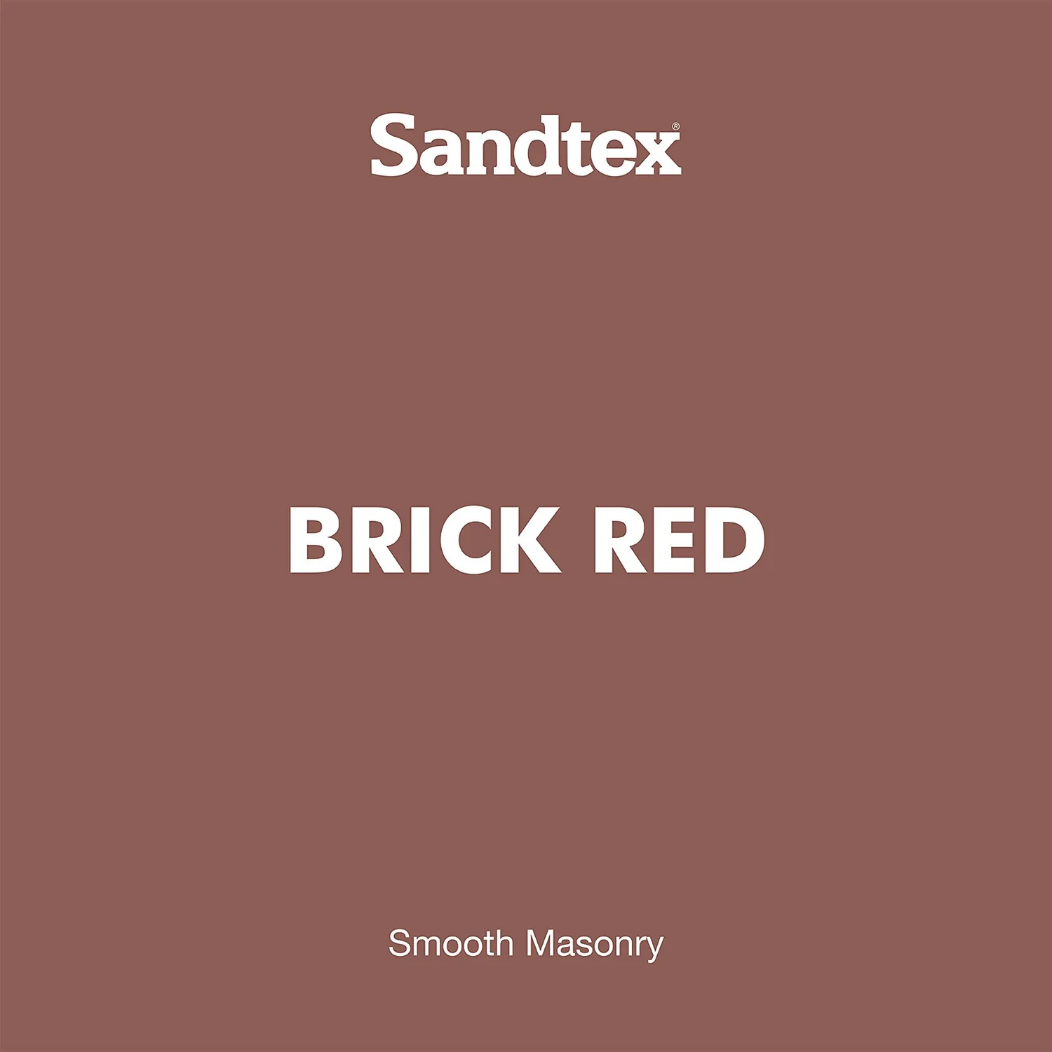 Sandtex® Ultra Smooth Masonry Paint Brick Red - 5L Sandtex® Ultra Smooth Masonry Paint Brick Red - 5L -Best Paint Shop 12809369 1344871497485627