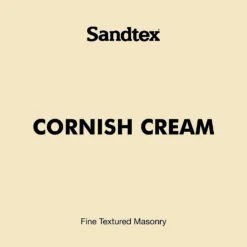 Sandtex® Textured Masonry Paint Cornish Cream - 5L -Best Paint Shop 12809504 1154871503778682