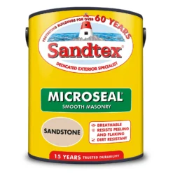 Sandtex® Ultra Smooth Masonry Paint Sandstone - 5L -Best Paint Shop 12809735 1384871560234734
