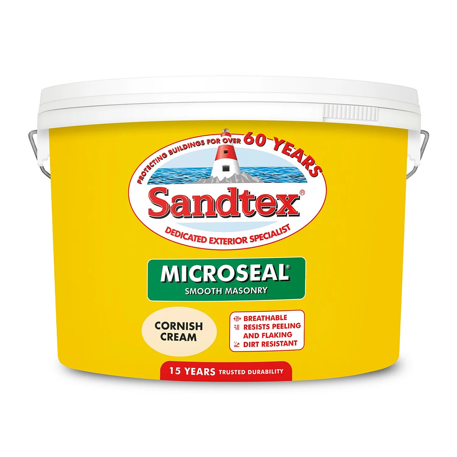 Sandtex® Ultra Smooth Masonry Paint Cornish Cream - 10L Sandtex® Ultra Smooth Masonry Paint Cornish Cream - 10L -Best Paint Shop 12809759 8234871497785006