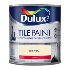 Dulux Iced Ivory - Tile Paint - 600ml 2 Dulux Iced Ivory - Tile Paint - 600ml -Best Paint Shop 12810648 3714846181824299