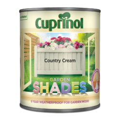 Cuprinol Garden Shades Country Cream - 1L -Best Paint Shop 12811172 1144949841304263