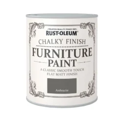 Rust-Oleum Chalky Furniture Paint - Anthracite - 125ml