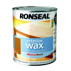Ronseal Performance Wax - Medium Oak - 750ml