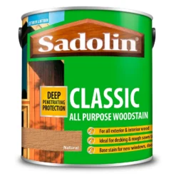 Sadolin Classic All Purpose Woodstain Natural - 2.5L -Best Paint Shop 12813205 7734951404451878