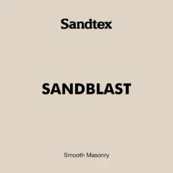 Sandtex Ultra Smooth Masonry Paint - Sandblast - 150ml -Best Paint Shop 12813206 7904871563020144