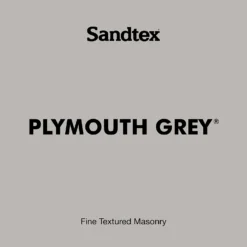 Sandtex® Textured Masonry Paint Plymouth Grey - 5L -Best Paint Shop 12813211 1784871565772059