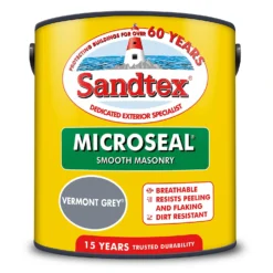 Sandtex® Ultra Smooth Masonry Paint Vermont Grey - 2.5L 7 Sandtex® Ultra Smooth Masonry Paint Vermont Grey - 2.5L -Best Paint Shop 12813518 4274871566680804