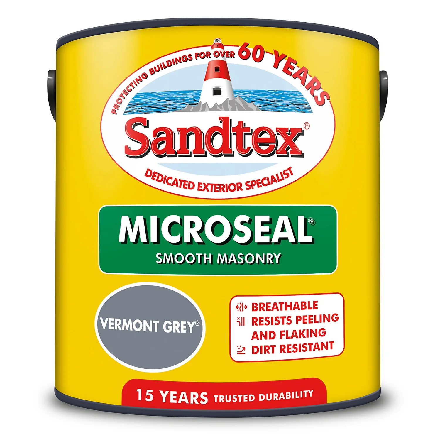 Sandtex® Ultra Smooth Masonry Paint Vermont Grey - 2.5L Sandtex® Ultra Smooth Masonry Paint Vermont Grey - 2.5L -Best Paint Shop 12813518 4274871566680804