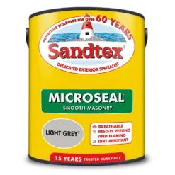 Sandtex® Ultra Smooth Masonry Paint Light Grey - 5L -Best Paint Shop 12813520 1214871567411265