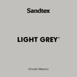 Sandtex® Ultra Smooth Masonry Paint Light Grey - 5L -Best Paint Shop 12813520 1654871567440320