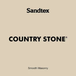 Sandtex® Ultra Smooth Masonry Paint Country Stone - 10L -Best Paint Shop 12815600 1204871813847405