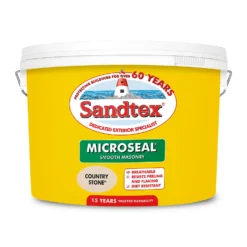 Sandtex® Ultra Smooth Masonry Paint Country Stone - 10L -Best Paint Shop 12815600 2984871813822184