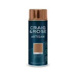Craig & Rose Artisan Bright Effect Spray Paint - Copper Rose - 400ml