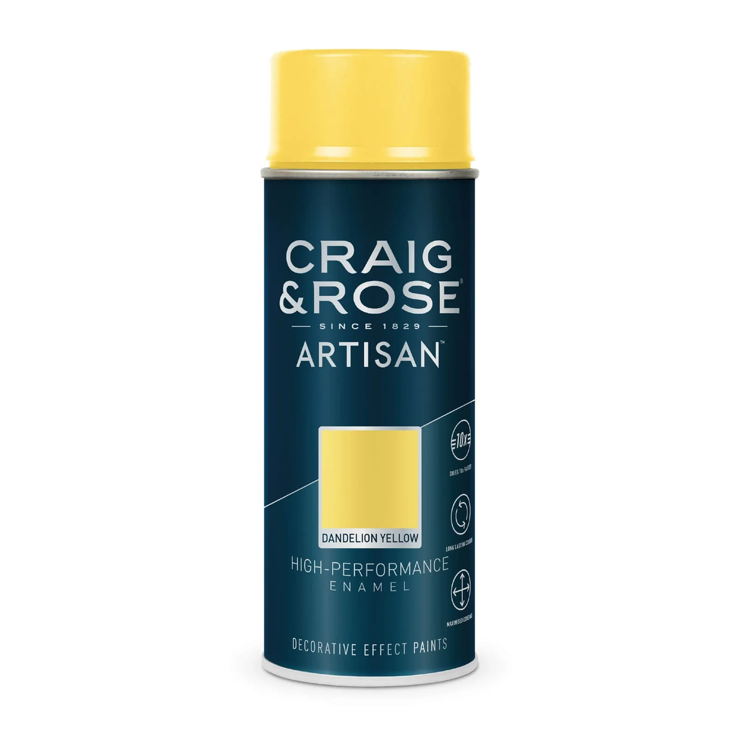 Craig & Rose Artisan Enamel Gloss Spray Paint - Dandelion - 400ml Craig & Rose Artisan Enamel Gloss Spray Paint - Dandelion - 400ml -Best Paint Shop 12817662 7694833197481906
