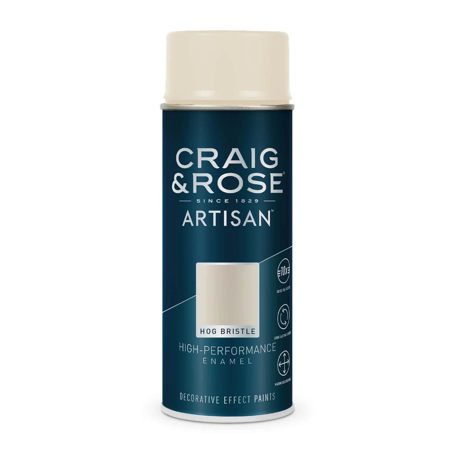 Craig & Rose Artisan Enamel Gloss Spray Paint - Hog Bristle - 400ml Craig & Rose Artisan Enamel Gloss Spray Paint - Hog Bristle - 400ml -Best Paint Shop 12817676 1194833197720973
