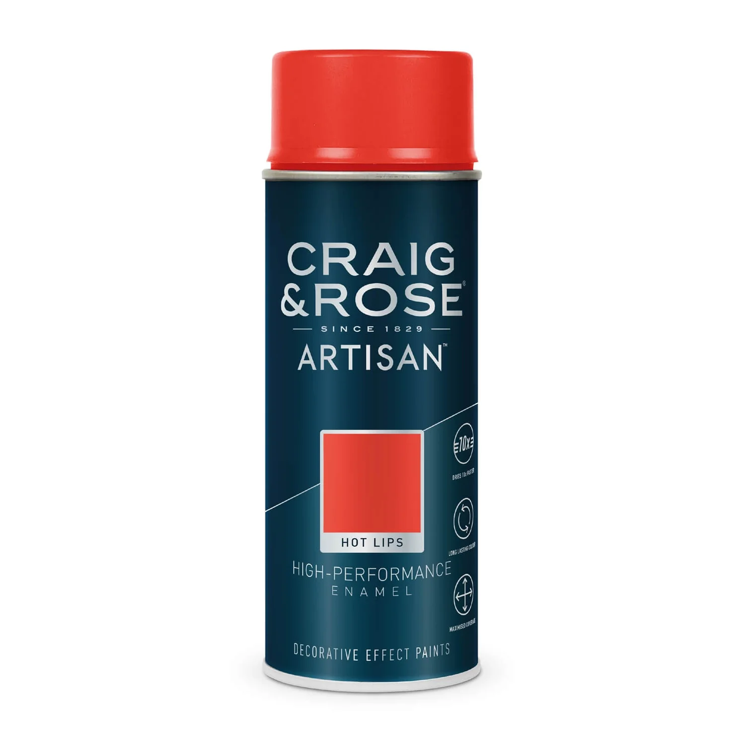 Craig & Rose Artisan Enamel Gloss Spray Paint - Hotlips - 400ml Craig & Rose Artisan Enamel Gloss Spray Paint - Hotlips - 400ml -Best Paint Shop 12817724 1794833197278038