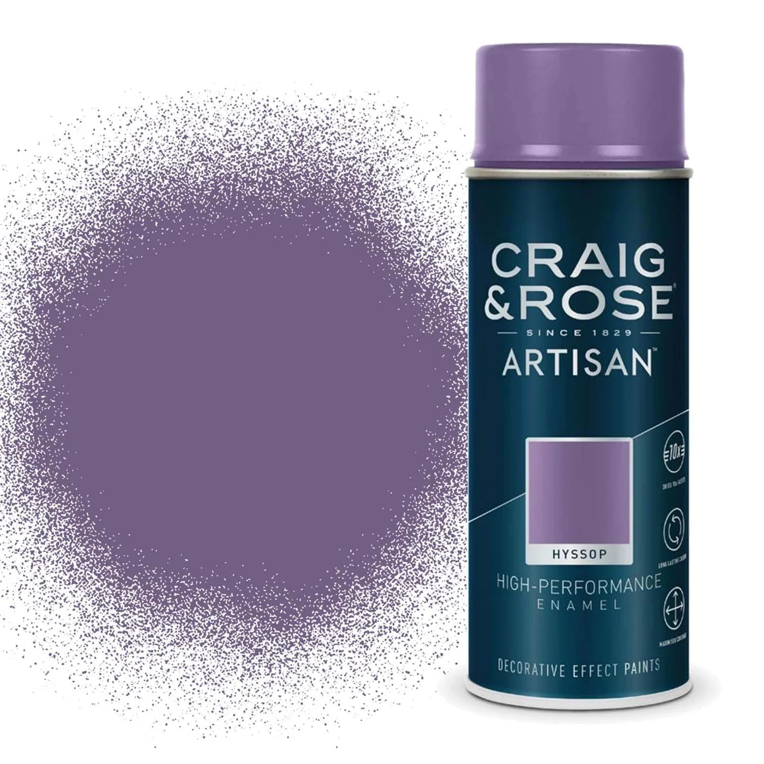 Craig & Rose Artisan Enamel Gloss Spray Paint - Hyssop - 400ml Craig & Rose Artisan Enamel Gloss Spray Paint - Hyssop - 400ml -Best Paint Shop 12817725 1734831906732143