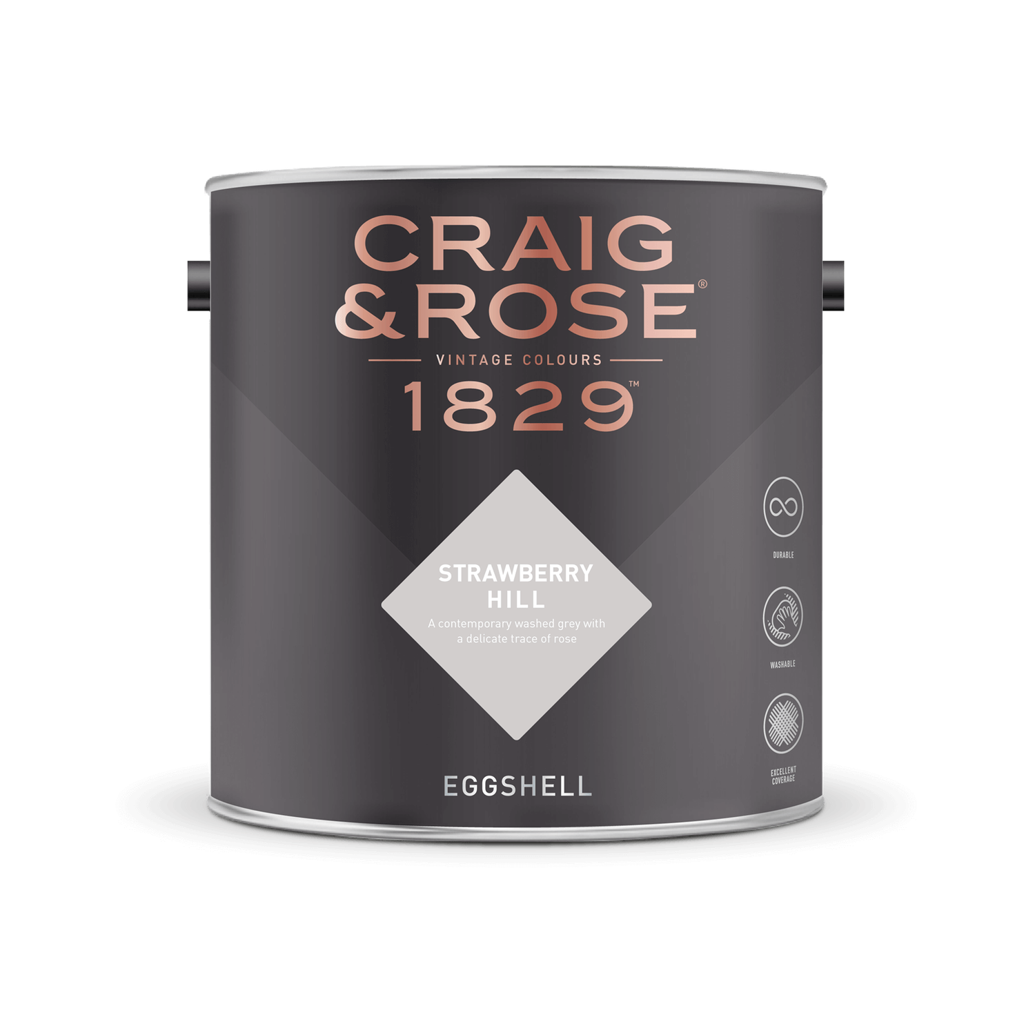 Craig & Rose 1829 Eggshell Paint Strawberry Hill - 2.5L Craig & Rose 1829 Eggshell Paint Strawberry Hill - 2.5L -Best Paint Shop 12818091 1514832953819221